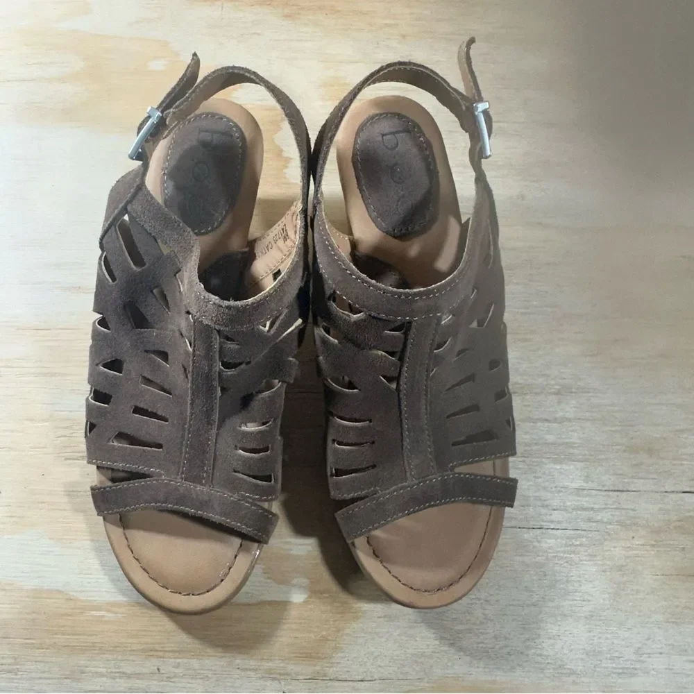 Boc Dixie Slingback Brown Sandals Women's Size 6